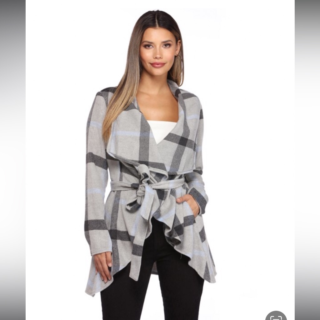 Plaid Wool Jacket